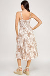 Coco Print Midi Dress