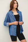 Classic Tencel Button Up Top