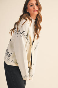 Giddy Up Horse Cardigan Sweater