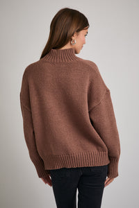 Ski Sweater in Chocolate