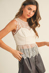 Lace and Corset Top