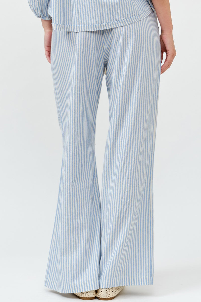 Striped Wide Leg Pants More Colors