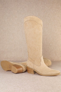 Julia Vegan Leather Western Tall Boot