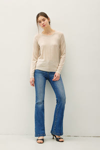 Classic Crewneck in Oatmeal