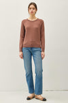 Classic Crewneck in Cocoa