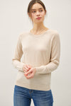 Classic Crewneck in Oatmeal