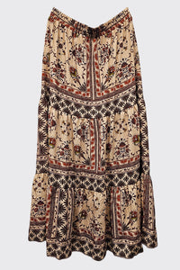 Printed Maxi Skirt