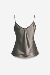 Whipstitch Cami in Mink