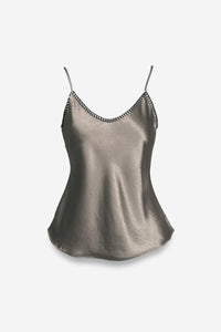 Whipstitch Cami in Mink
