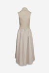 Sleeveless Mock Neck Midi Dress MORE COLORS
