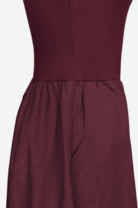 Sleeveless Mock Neck Midi Dress MORE COLORS