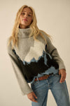 Snow Cap Mountain Sweater