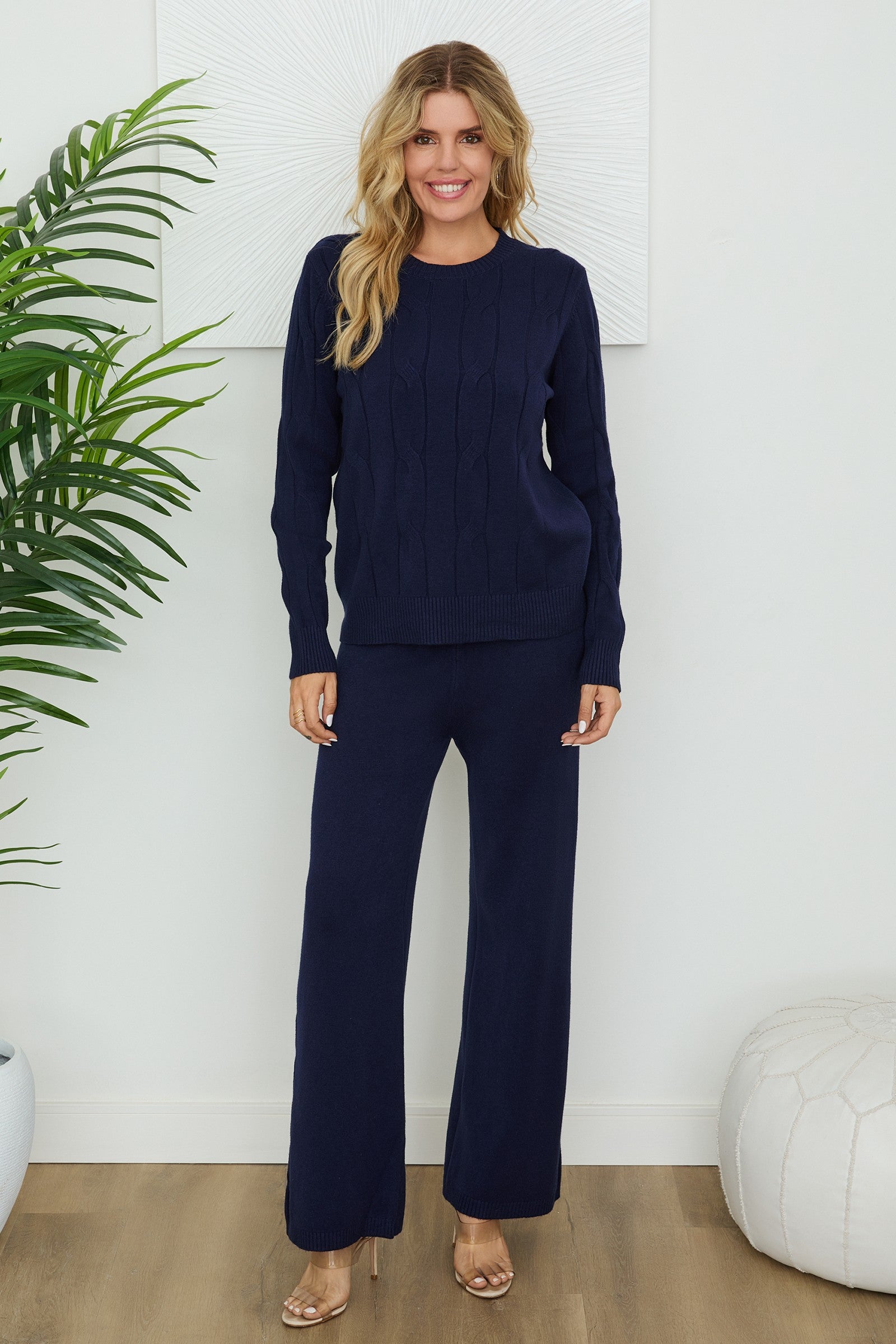 Cable Knit Set in MORE COLORS