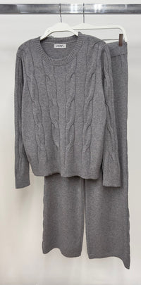 Cable Knit Set in MORE COLORS