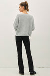 Cable Knit Pullover Sweater