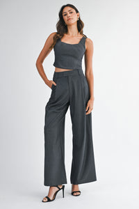 Pin Stripe Two Piece Set