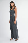 Pin Stripe Two Piece Set