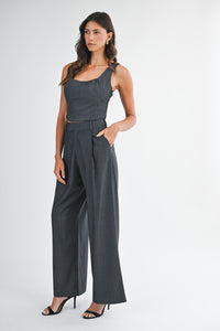 Pin Stripe Two Piece Set