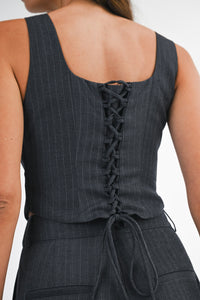 Pin Stripe Two Piece Set