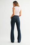 Taylor Skinny Flare Jean in Dark Denim
