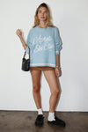 Baby Blue Apres Ski Club Sweater