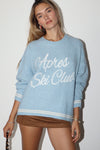 Baby Blue Apres Ski Club Sweater