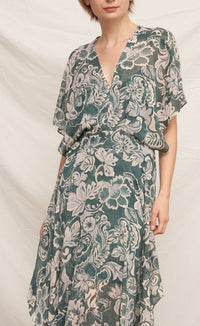 Happen Tonight Metallic Maxi Dress