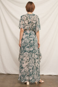 Happen Tonight Metallic Maxi Dress