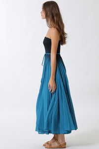 Obre Strapless Maxi Dress