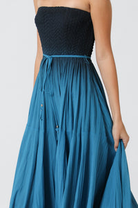 Obre Strapless Maxi Dress