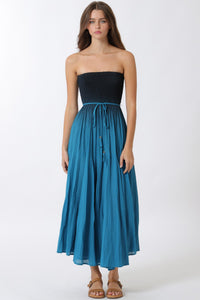 Obre Strapless Maxi Dress