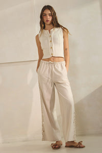 Roll Neck Sweater Vest