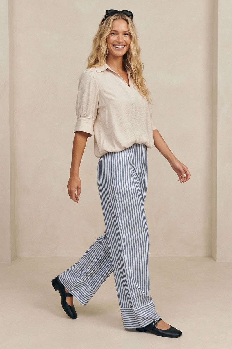 Ana Half Split Blouse