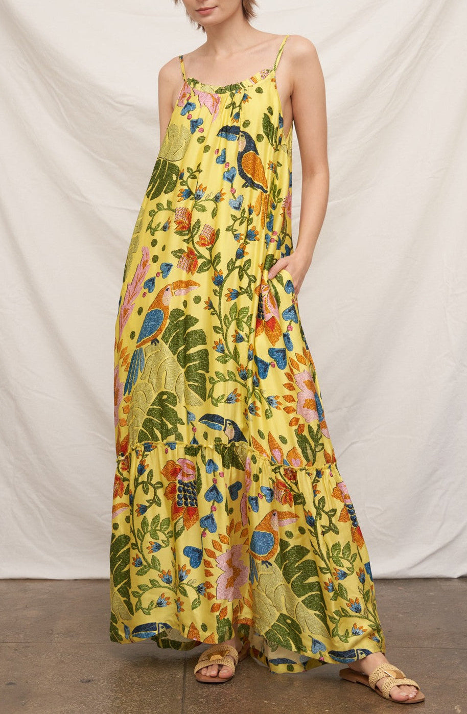 Birds of a Feather Maxi Dress