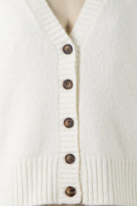 Soft Button Front Cardigan