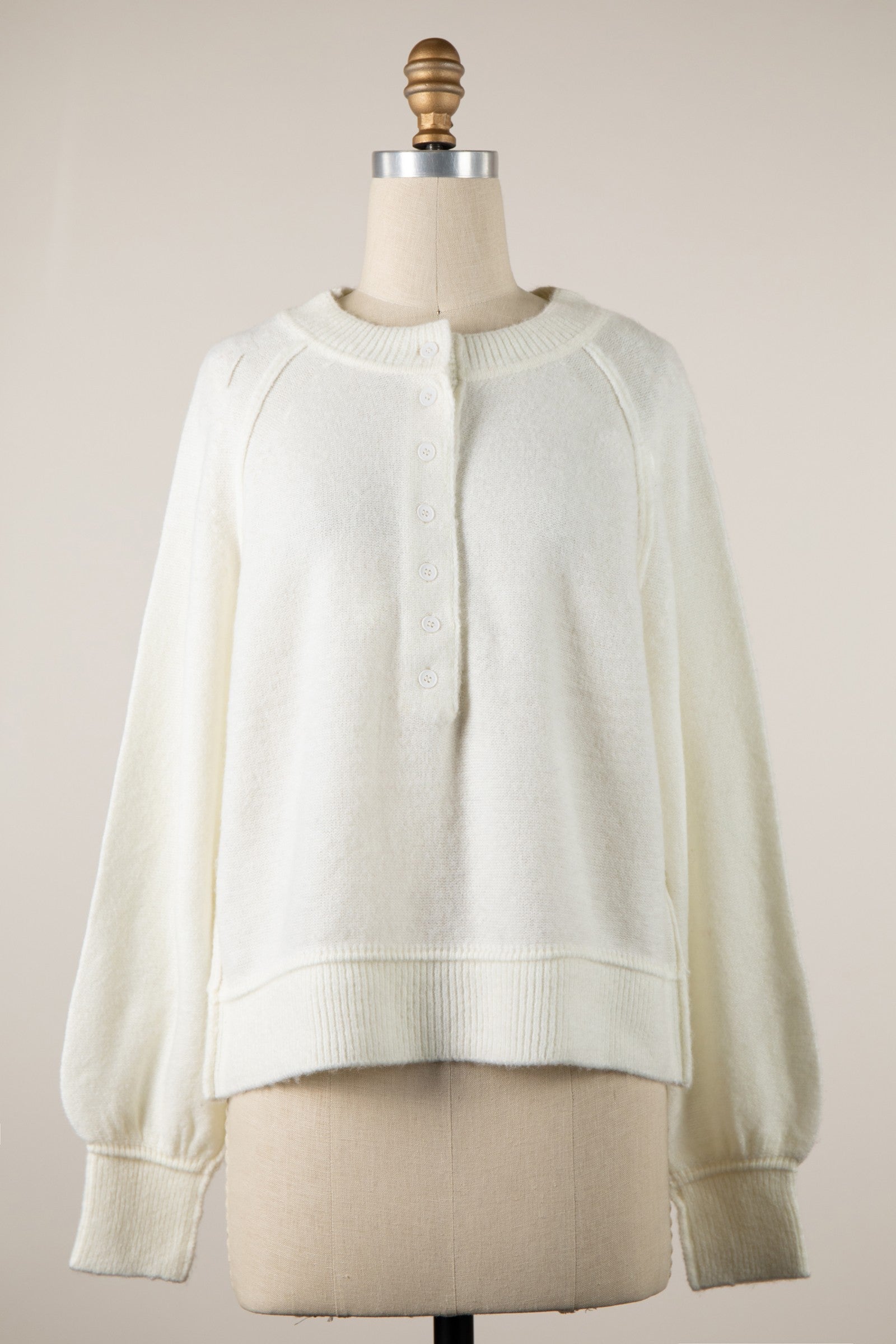 Soft Button Front Cardigan