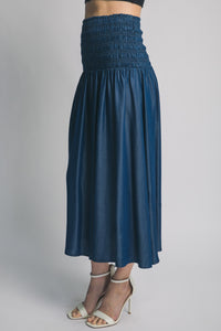 Smocked Waist Skirt MORE COLORS