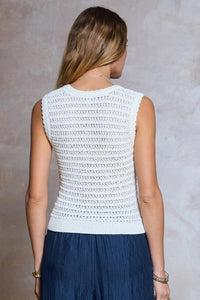 Crochet Open Knit Tank