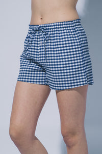 Drawstring Gingham Shorts MORE COLORS