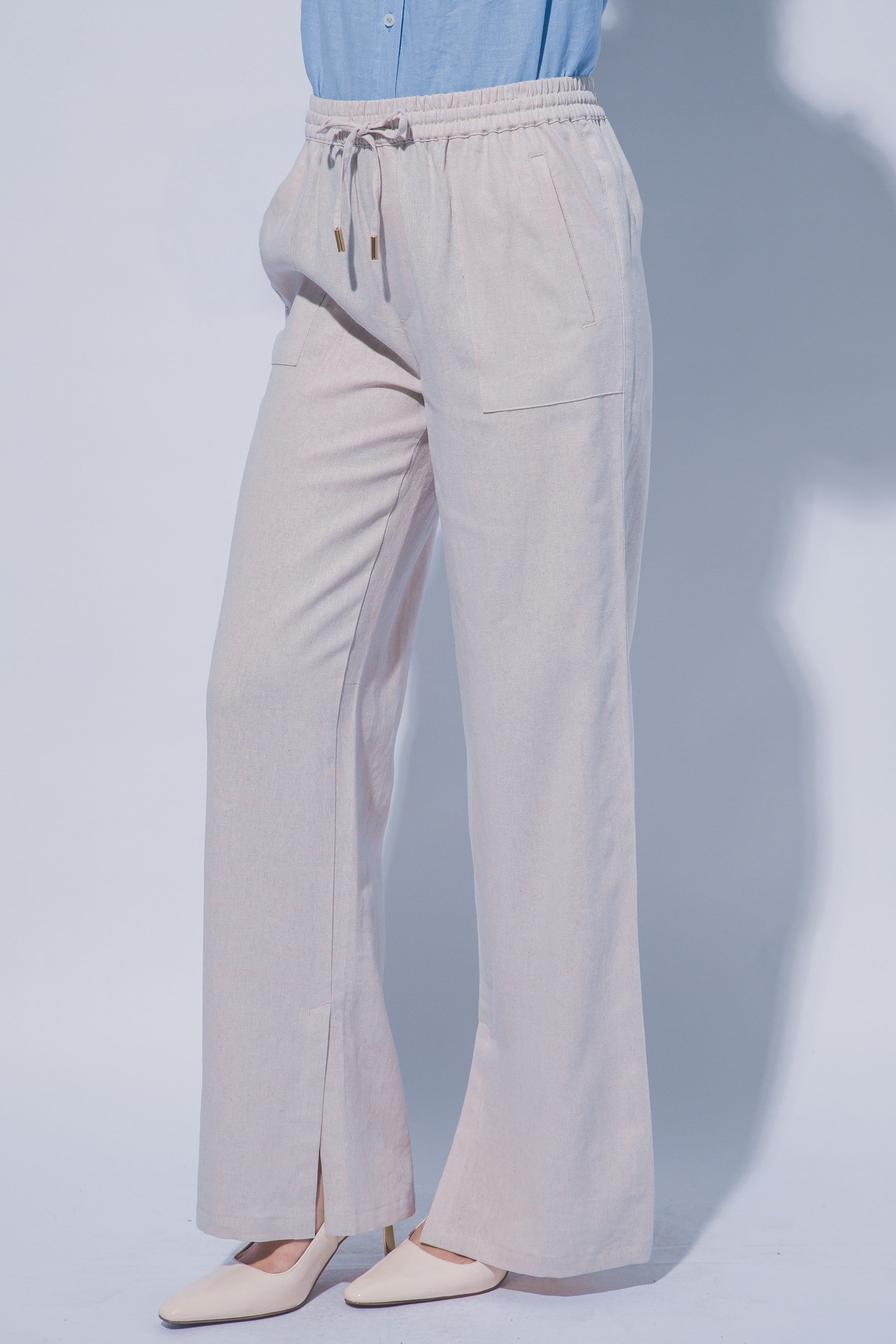 Drawstring Linen Pant MORE COLORS