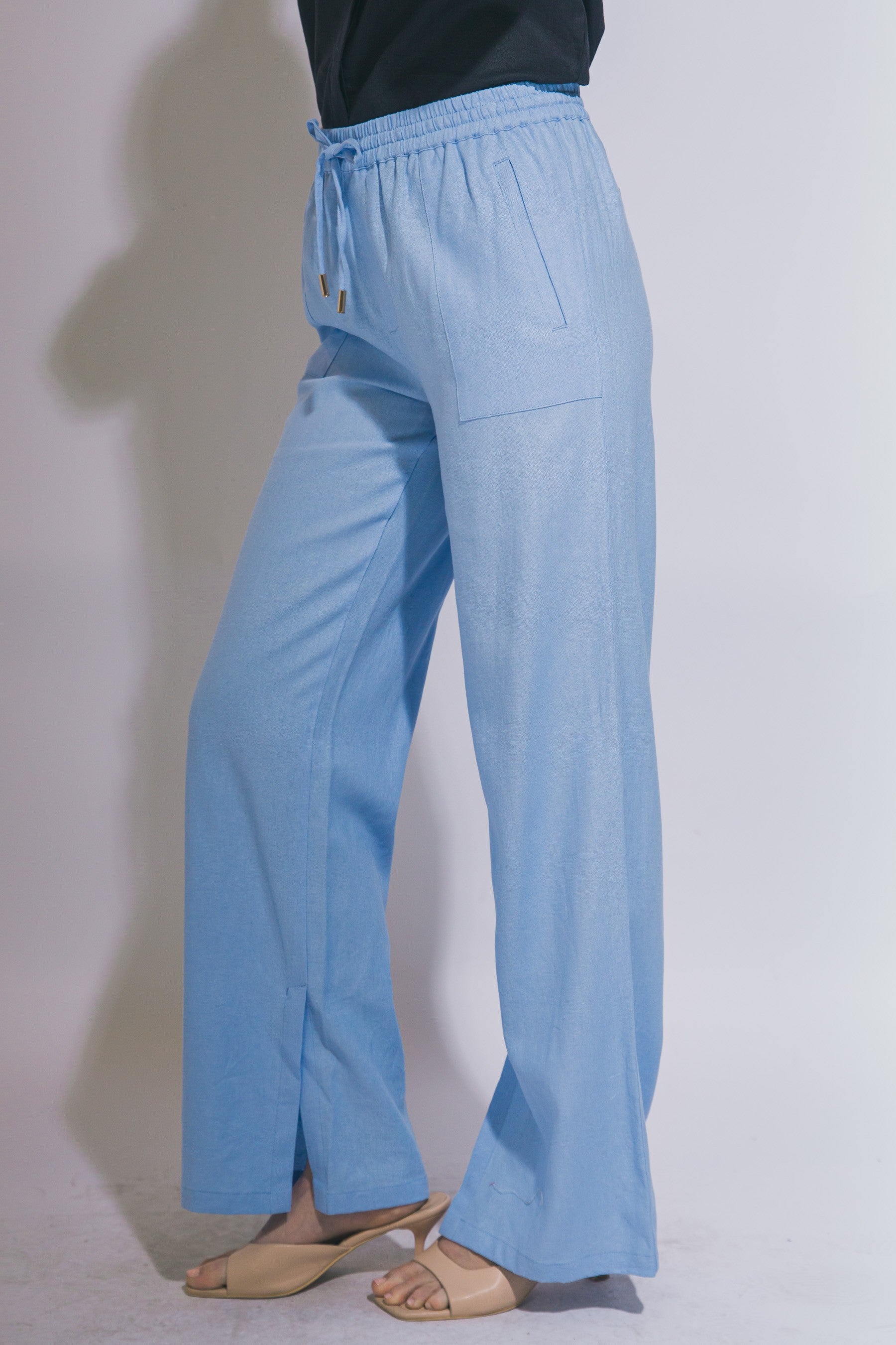 Drawstring Linen Pant MORE COLORS