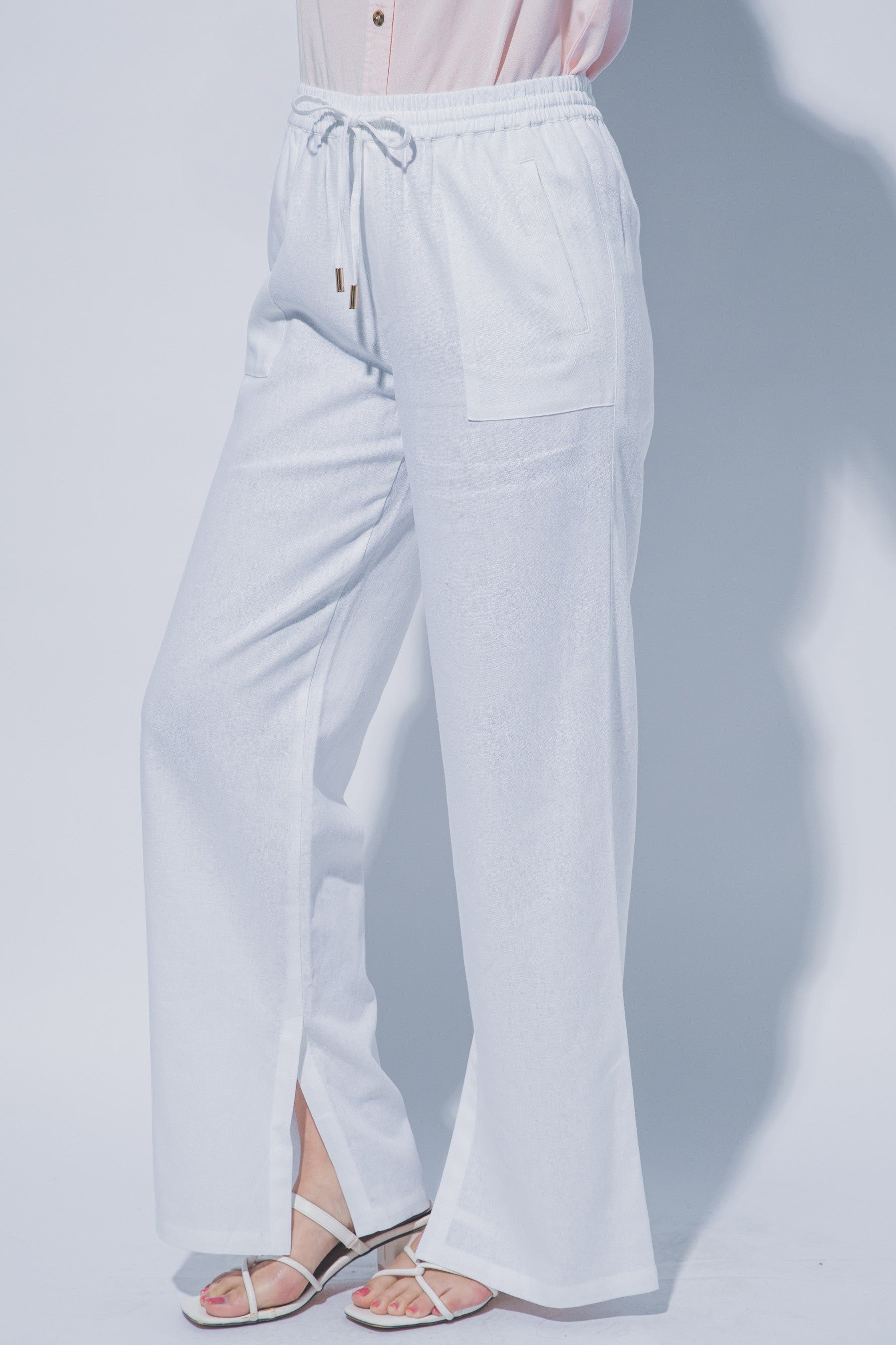 Drawstring Linen Pant MORE COLORS