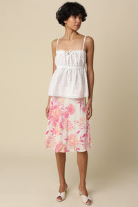 Blushed Midi Skirt