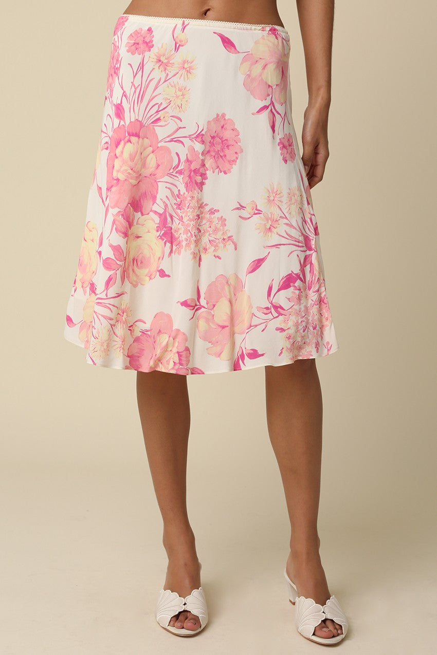 Blushed Midi Skirt