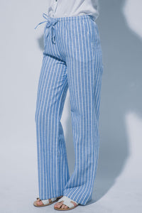 Striped Linen Pants MORE COLORS