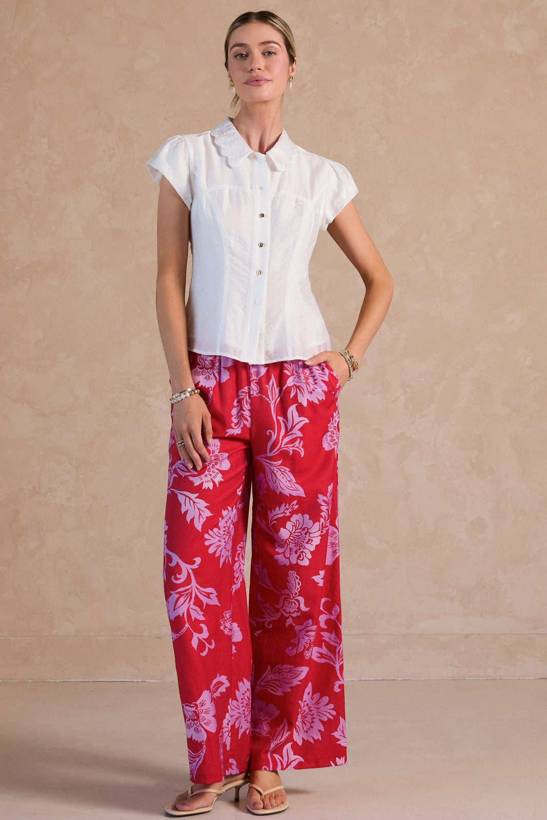 Wide Leg Vacation Pant
