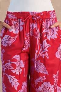 Wide Leg Vacation Pant