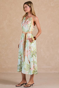 Tropical Dreams Halter Maxi Dress