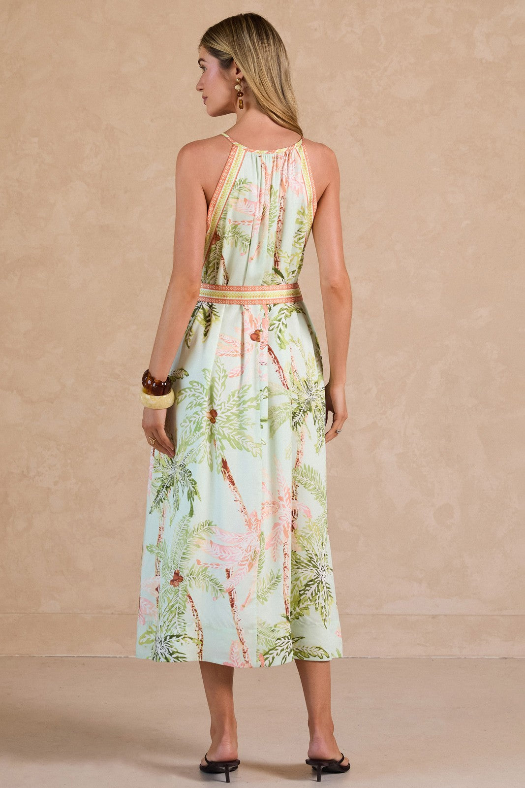 Tropical Dreams Halter Maxi Dress