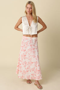 Lily Floral Maxi Skirt